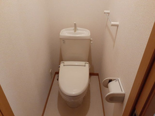 コンパクトで使いやすいトイレです