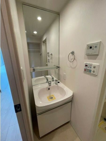 プレサンス上町台リベルテの洗面所