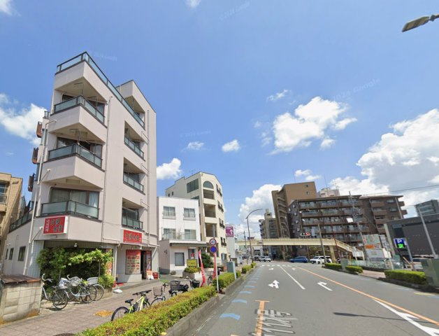 埼玉県蕨市北町1丁目　一棟収益マンション「満室稼働中」「ロードサイド」の外観