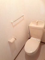 清潔感のあるトイレです