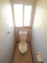清潔感のあるトイレです