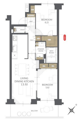 ステージ山手台ウエスト一番館の画像