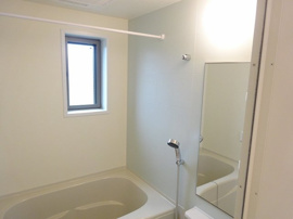 コンパクトで使いやすいお風呂です