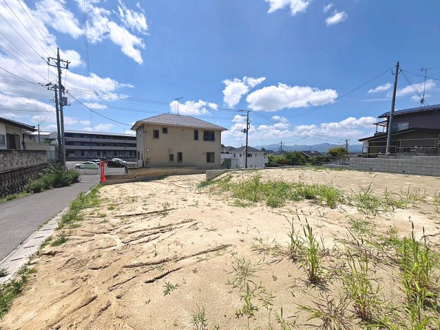 【建築条件なし売地】郡山市成山町1期　安積第一小・安積中の外観