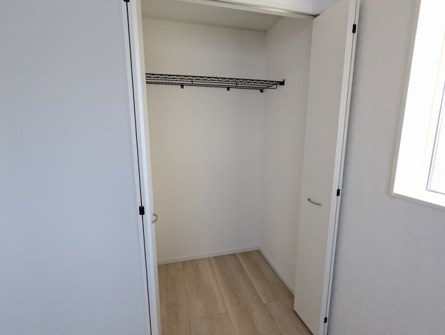 北茨城市大津町北町　第12の収納|広々クローゼットがあり、お部屋をすっきりとお使いいただけます。（同施工物件）