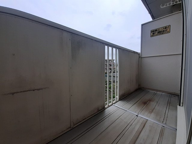 エンジェルコーポラスＢのバルコニー