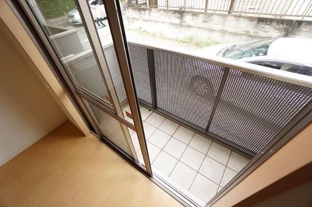 シャーメゾン　シュヴァルツのバルコニー