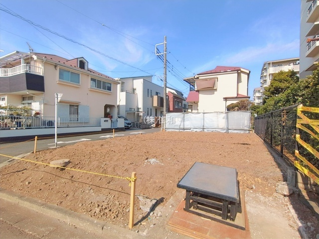 【新築分譲住宅】ふじみ野市新田2　第1期の前面道路含む現地写真