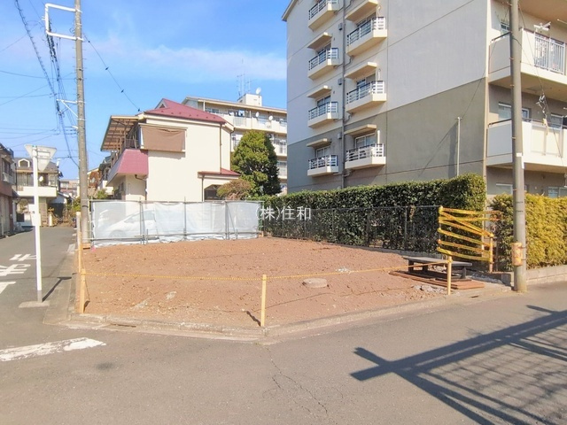 【新築分譲住宅】ふじみ野市新田2　第1期の前面道路含む現地写真