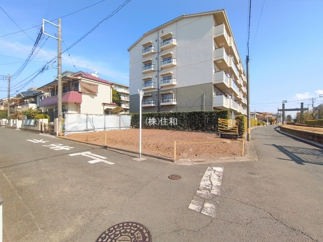 【新築分譲住宅】ふじみ野市新田2　第1期の前面道路含む現地写真