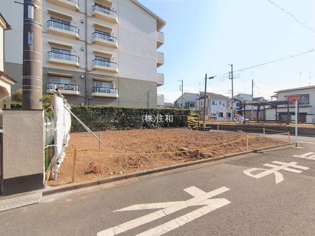 【新築分譲住宅】ふじみ野市新田2　第1期の前面道路含む現地写真