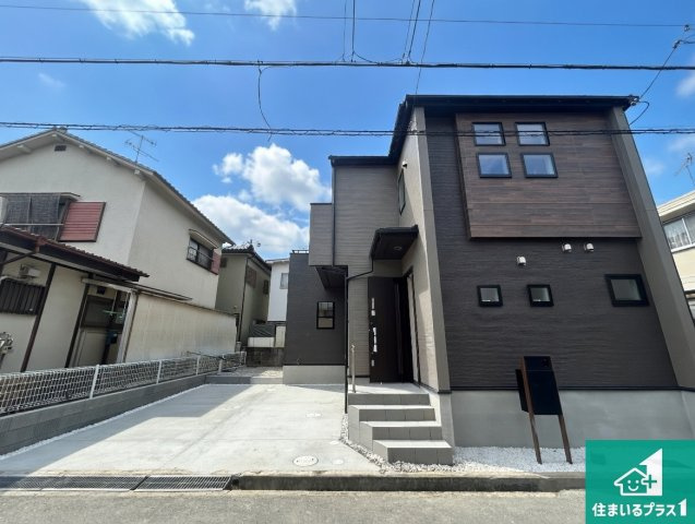川西市西多田　第2期　新築一戸建ての外観|お客様に長く安心して住んでいだだける事にこだわった家づくり！住んでからのアフターサービスにもしっかりと取り組んでいます！