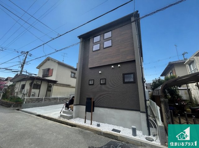 川西市西多田　第2期　新築一戸建ての外観|お客様に長く安心して住んでいだだける事にこだわった家づくり！住んでからのアフターサービスにもしっかりと取り組んでいます！