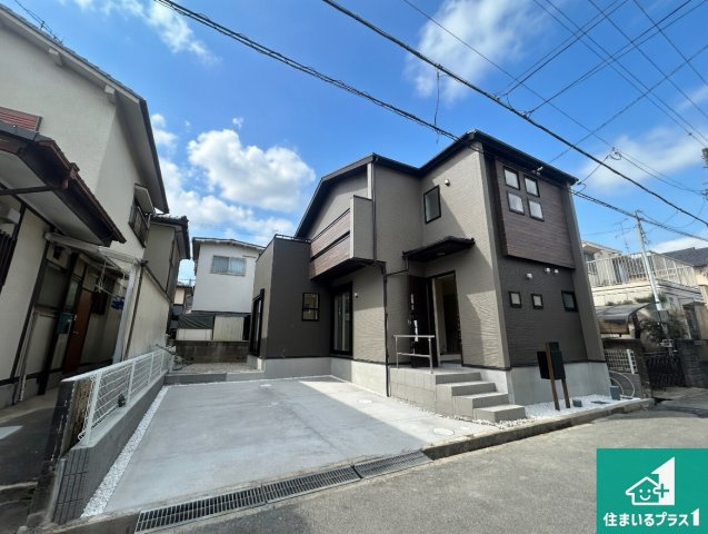 川西市西多田　第2期　新築一戸建ての外観|お客様に長く安心して住んでいだだける事にこだわった家づくり！住んでからのアフターサービスにもしっかりと取り組んでいます！