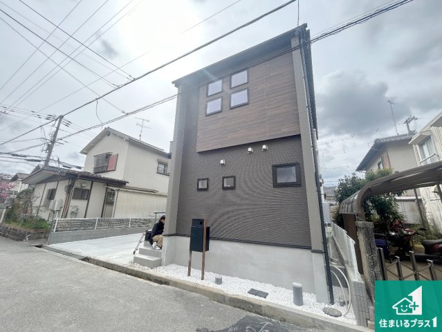 川西市西多田　第2期　新築一戸建ての外観|お客様に長く安心して住んでいだだける事にこだわった家づくり！住んでからのアフターサービスにもしっかりと取り組んでいます！
