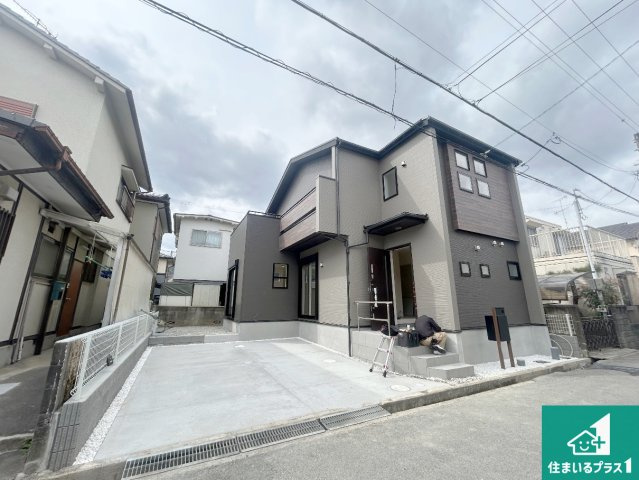 川西市西多田　第2期　新築一戸建ての外観|お客様に長く安心して住んでいだだける事にこだわった家づくり！住んでからのアフターサービスにもしっかりと取り組んでいます！