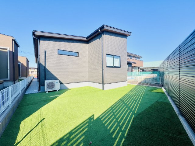 高崎塚田町の庭|開放的な広々としたお庭スペース♪