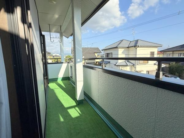 熊本市中央区出水5丁目のバルコニー
