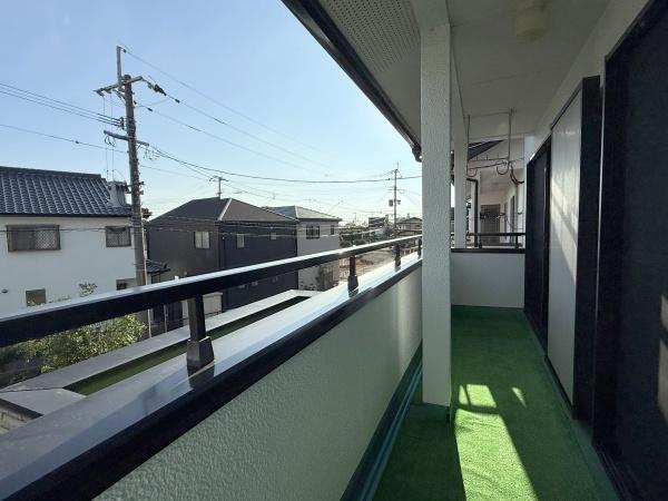 熊本市中央区出水5丁目のバルコニー