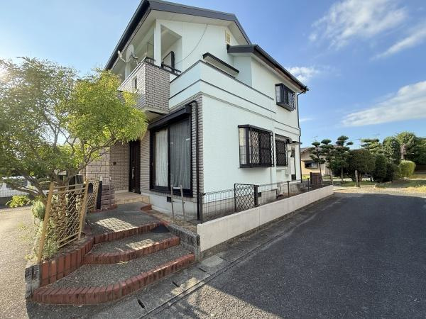 熊本市中央区出水5丁目の前面道路含む現地写真