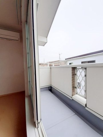 熊本市東区小山２丁目のアパートのバルコニー|バルコニー付きです