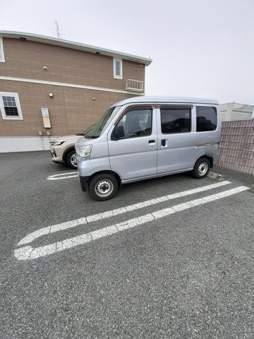 熊本市東区小山２丁目のアパートの駐車場|駐車場完備です