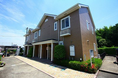 菊池郡菊陽町武蔵ヶ丘北２丁目のアパートの外観|建物外観を気になさる方へ、見た目の良い物件です