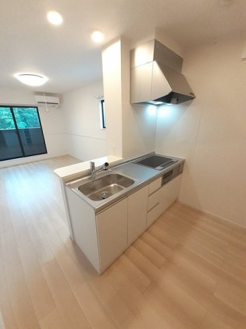 熊本市北区楠野町のアパートのキッチン|キッチンです