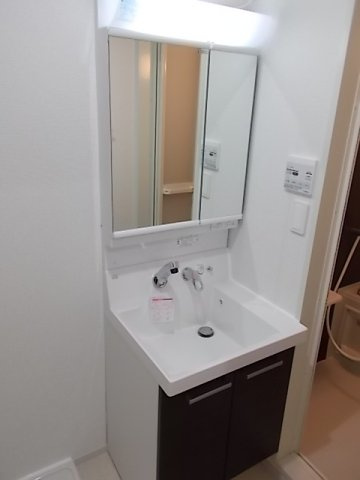 グランシャリオの洗面所|広い洗面スペース