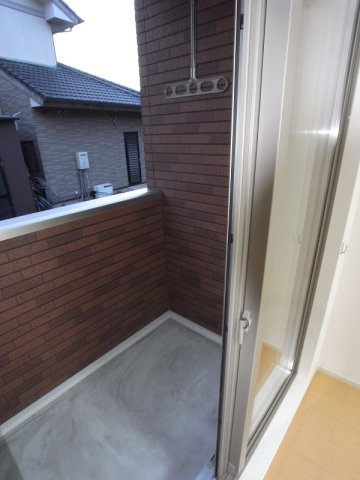 熊本市北区龍田１丁目のアパートのバルコニー|陽当たり良好なバルコニーです