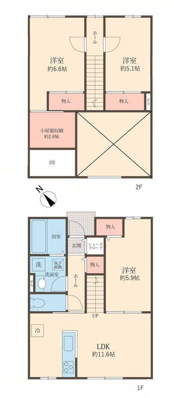 アート　クラーノの間取り
