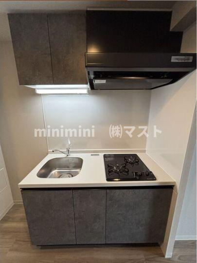大阪市中央区材木町の賃貸マンションのキッチン