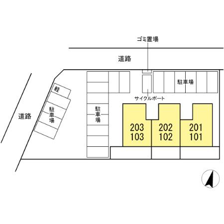 【区画図】