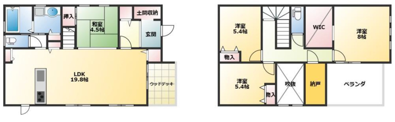 姫路市玉手4丁目　　JR「英賀保駅」徒歩16分の間取り