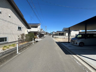 【前面道路含む現地写真】 | 売地　北条辻
