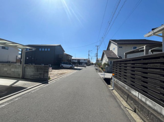 【前面道路含む現地写真】 | 売地　北条辻