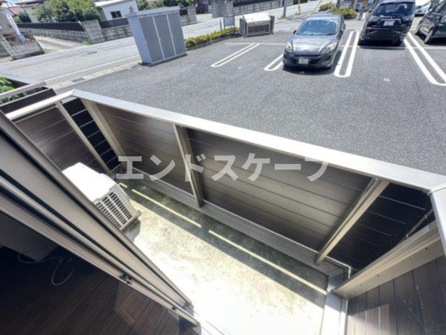 メゾン・ド・ホワイエAのバルコニー|高崎、前橋のお部屋探しはエンドスケープまで！お客様の理想お聞かせ下さい♪