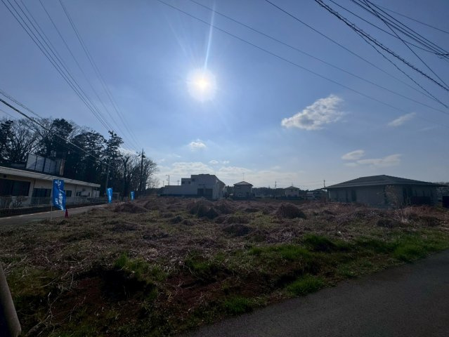 川越市大字笠幡の売地の外観