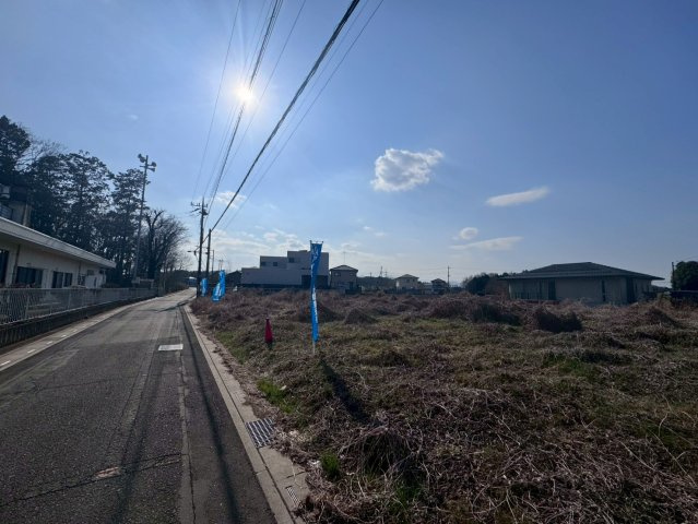 川越市大字笠幡の売地の外観