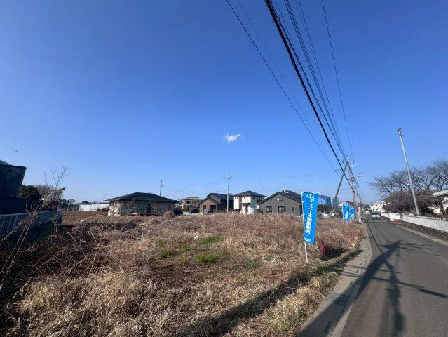 川越市大字笠幡の売地の外観
