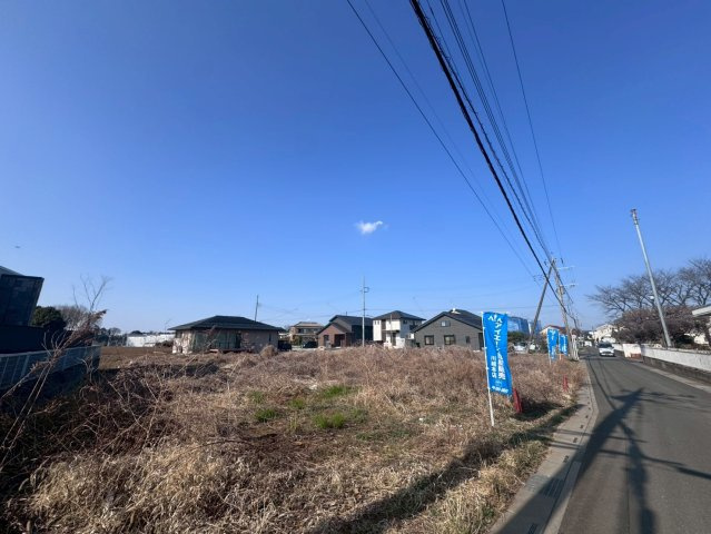 川越市大字笠幡の売地の外観