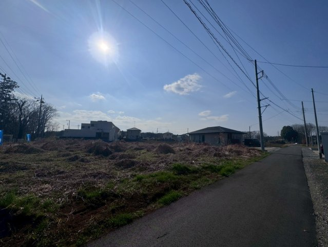 川越市大字笠幡の売地の外観