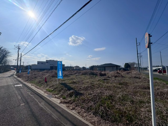 川越市大字笠幡の売地の外観