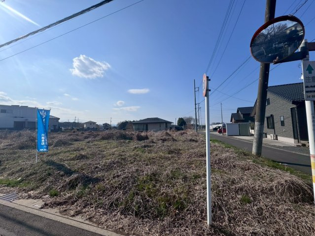 川越市大字笠幡の売地の外観