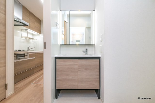 トリシア富竹の洗面所