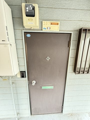 ノアメゾン鶴ヶ島の玄関|※前回募集時の写真です。