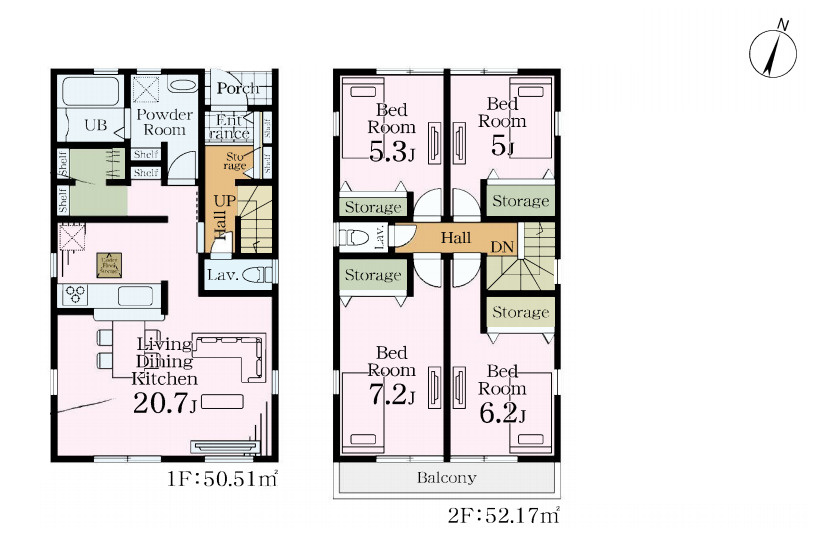 蓮田市西新宿　新築一戸建て　リーブルガーデン　02