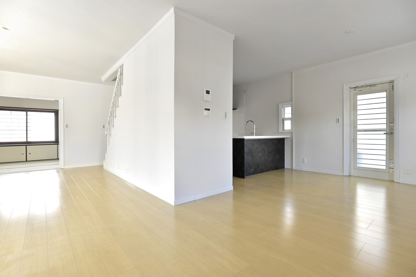 岡山市東区城東台西　中古戸建の居間・リビング