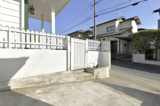 岡山市東区城東台西　中古戸建の駐車場