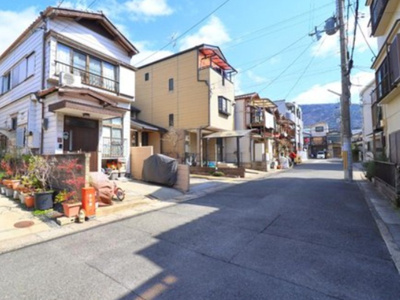 【前面道路含む現地写真】 | 山科区大宅関生町　中古戸建